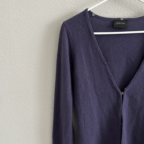 Principles purple cardigan size 12 - Picture 4 of 7